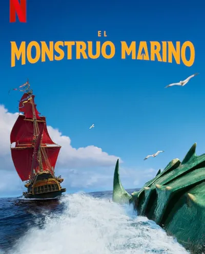 Póster de El monstruo marino