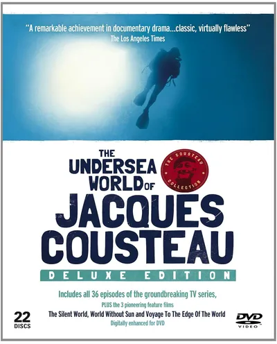 Póster de El mundo submarino de Jacques Cousteau