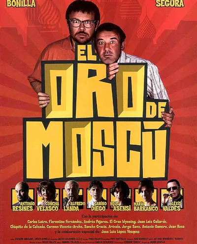 Póster de El oro de Moscú