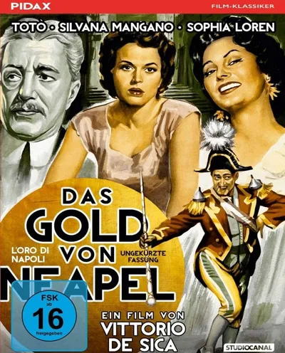 Póster de El oro de Nápoles