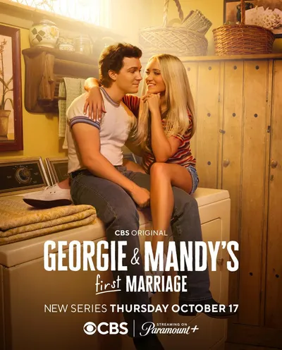 Póster de El primer matrimonio de Georgie y Mandy