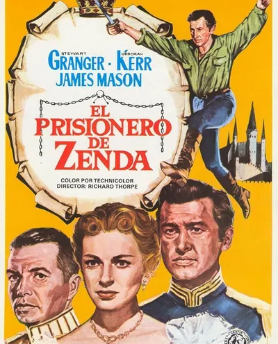 Póster de El prisionero de Zenda