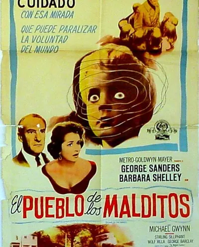 Póster de El pueblo de los malditos