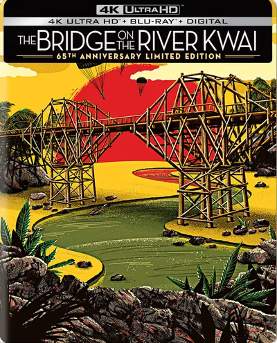Póster de El puente sobre el río Kwai