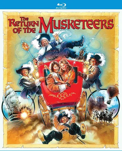Póster de El regreso de los mosqueteros