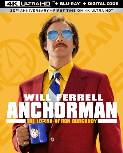 Póster de El reportero: La leyenda de Ron Burgundy