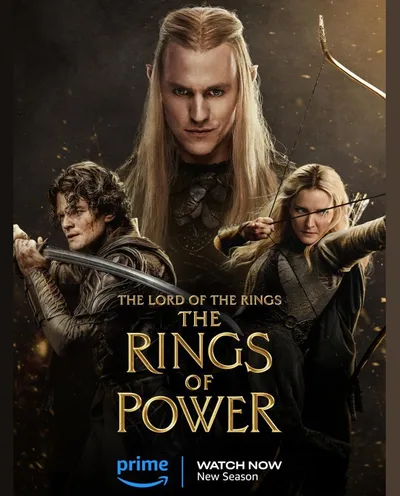 Póster de El señor de los anillos: Los anillos de poder