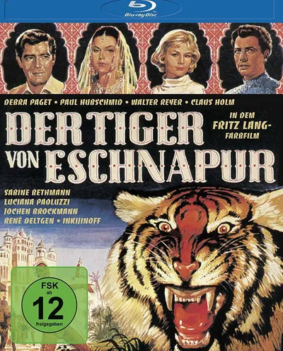 Póster de El tigre de Esnapur