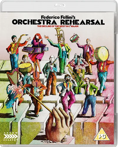Póster de Ensayo de orquesta