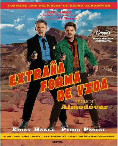 Póster de Extraña forma de vida