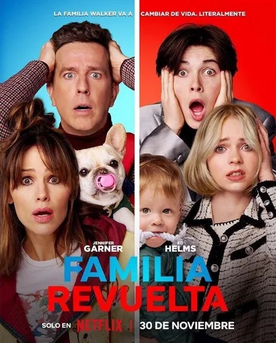 Póster de Familia revuelta