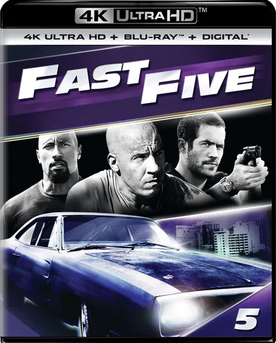 Póster de Fast & Furious 5 (A todo gas 5)