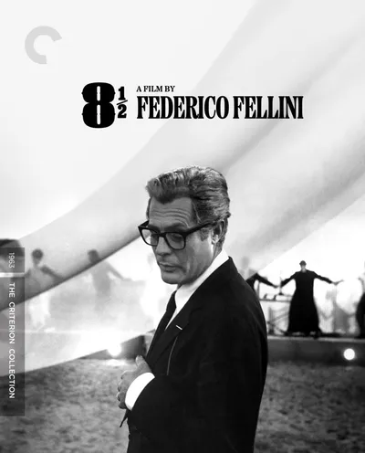 Póster de Fellini, ocho y medio (8½)