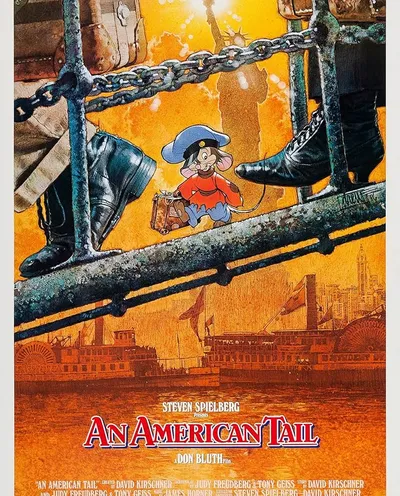 Póster de Fievel y el Nuevo Mundo