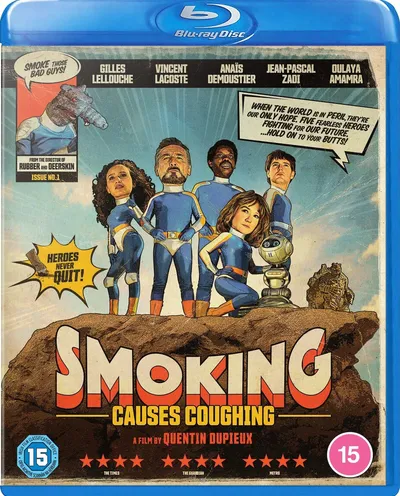 Póster de Fumar provoca tos