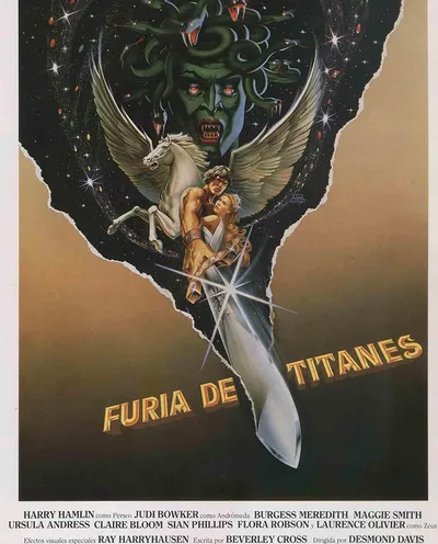 Póster de Furia de titanes