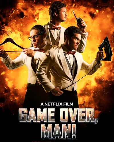 Póster de ¡Game Over, tío!