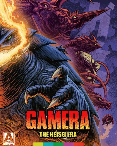 Póster de Gamera, el guardián del universo