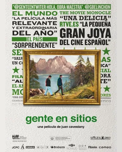 Póster de Gente en sitios
