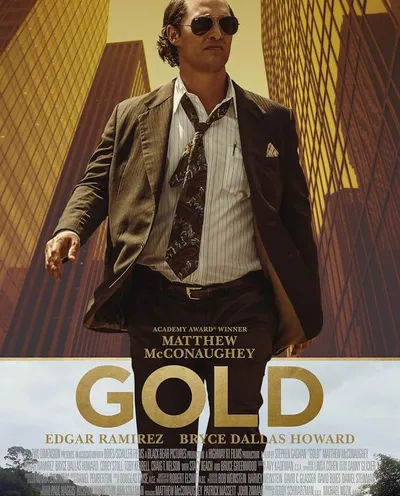 Póster de Gold, la gran estafa
