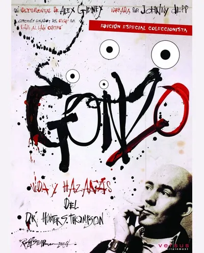 Póster de Gonzo: Vida y hazañas del Dr. Hunter S. Thompson