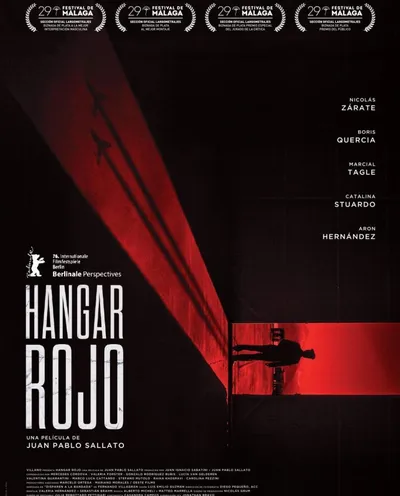 Póster de Hangar rojo