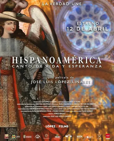 Póster de Hispanoamérica, canto de vida y esperanza