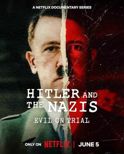 Póster de Hitler y los nazis: La maldad a juicio
