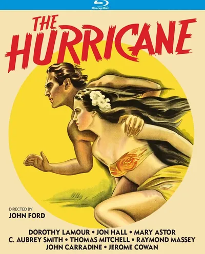 Póster de Huracán sobre la isla