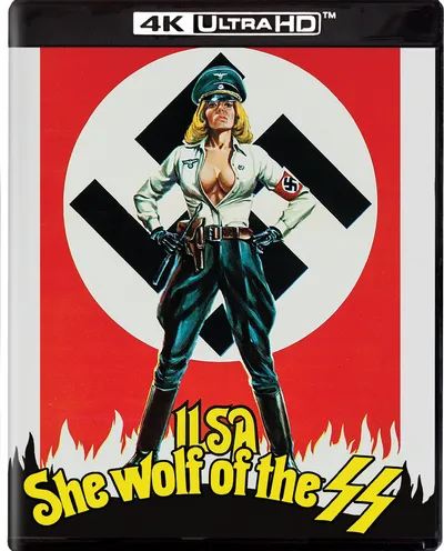Póster de Ilsa, la loba de las SS