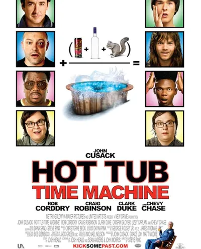 Póster de Jacuzzi al pasado