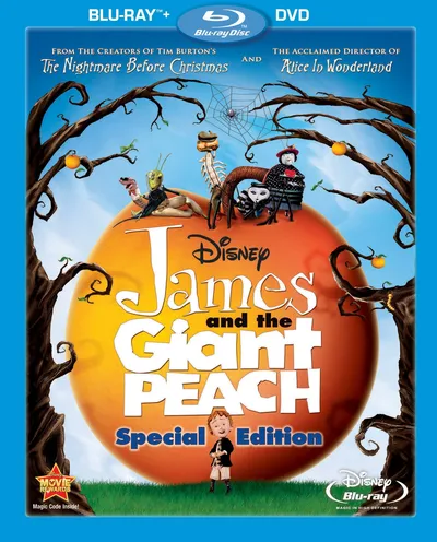 Póster de James y el melocotón gigante