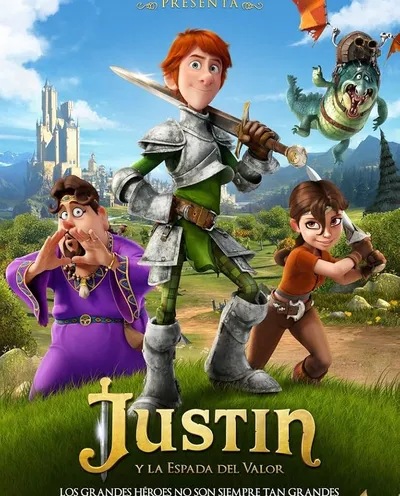 Póster de Justin y la espada del valor
