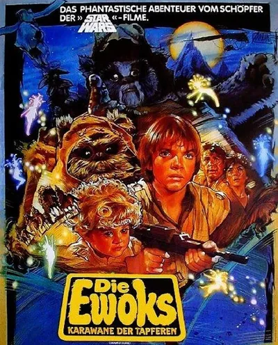 Póster de La aventura de los Ewoks