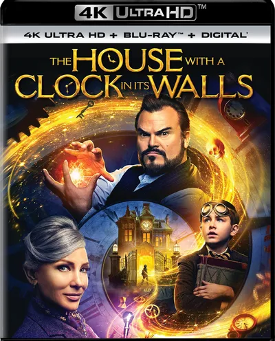Póster de La casa del reloj en la pared