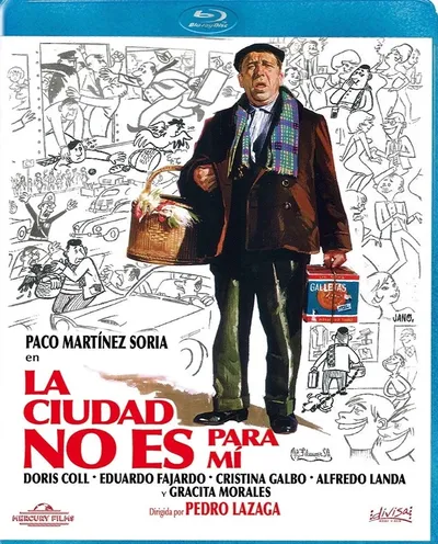 Póster de La ciudad no es para mí