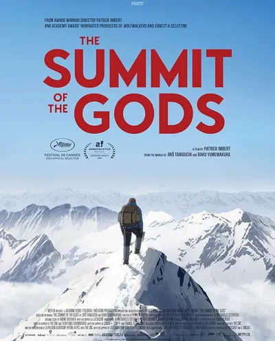 Póster de La cumbre de los dioses