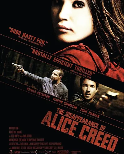 Póster de La desaparición de Alice Creed