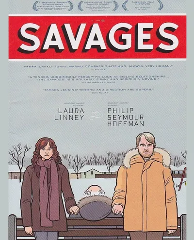 Póster de La familia Savages