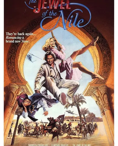 Póster de La joya del Nilo
