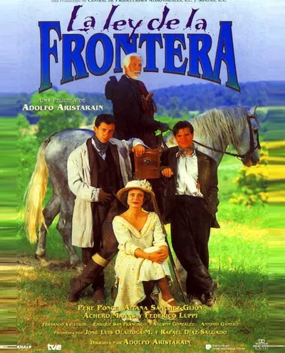 Póster de La ley de la frontera