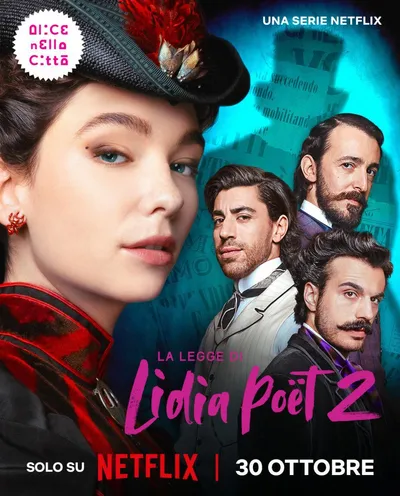 Póster de La ley de Lidia Poët