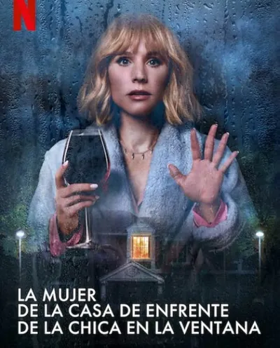 Póster de La mujer de la casa de enfrente de la chica en la ventana
