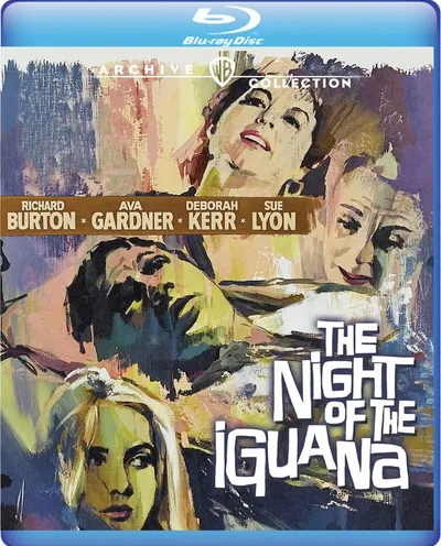 Póster de La noche de la iguana