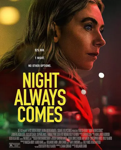 Póster de La noche siempre llega