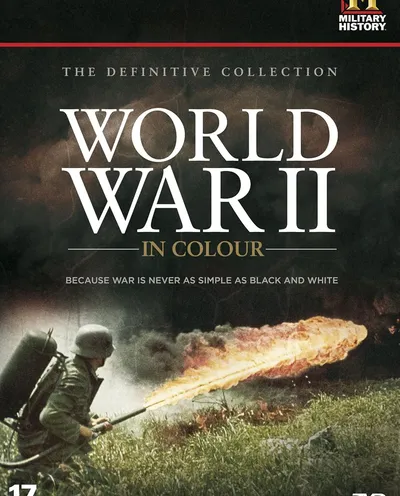 Póster de La Segunda Guerra Mundial en color