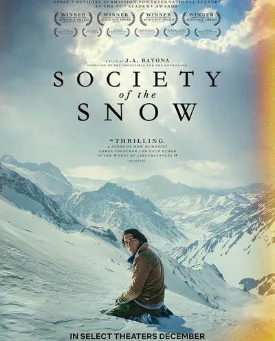 Póster de La sociedad de la nieve