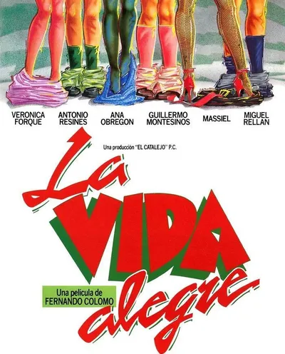Póster de La vida alegre