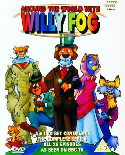 Póster de La vuelta al mundo de Willy Fog