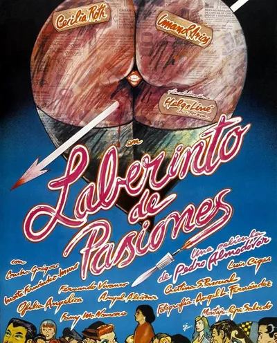 Póster de Laberinto de pasiones